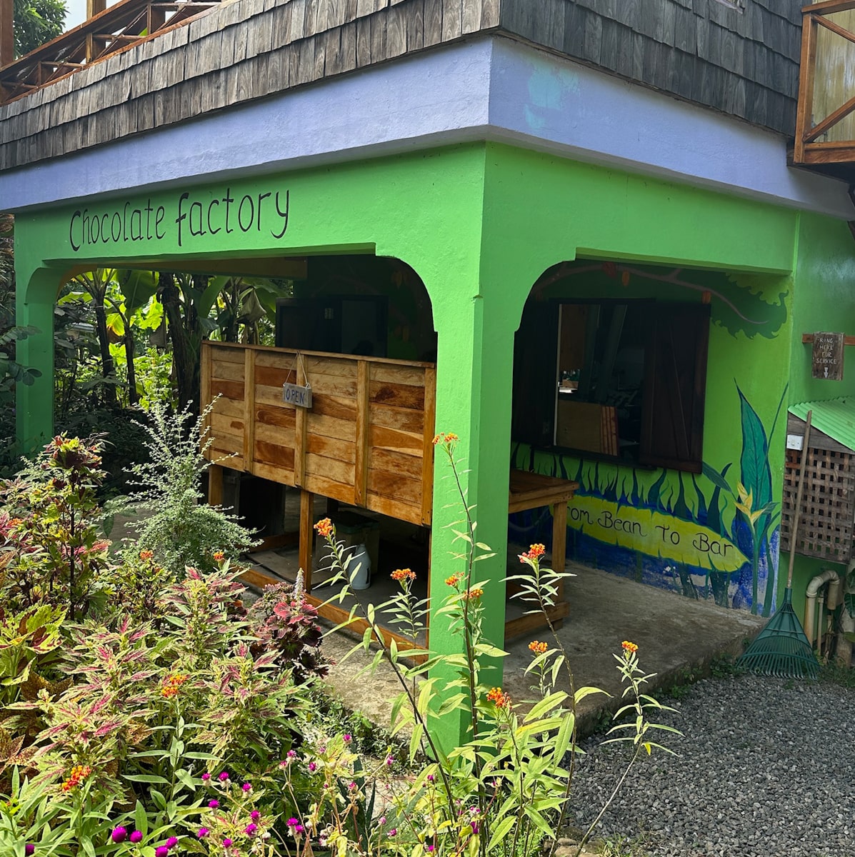 Pointe Baptiste Chocolate Factory in Dominica